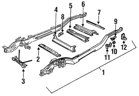 1995 tahoe rear body mount